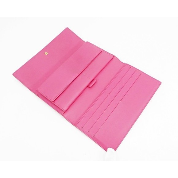 Louis Vuitton Long Vernis Wallet Pink Tri Fuchsia - Picture 1 of 3
